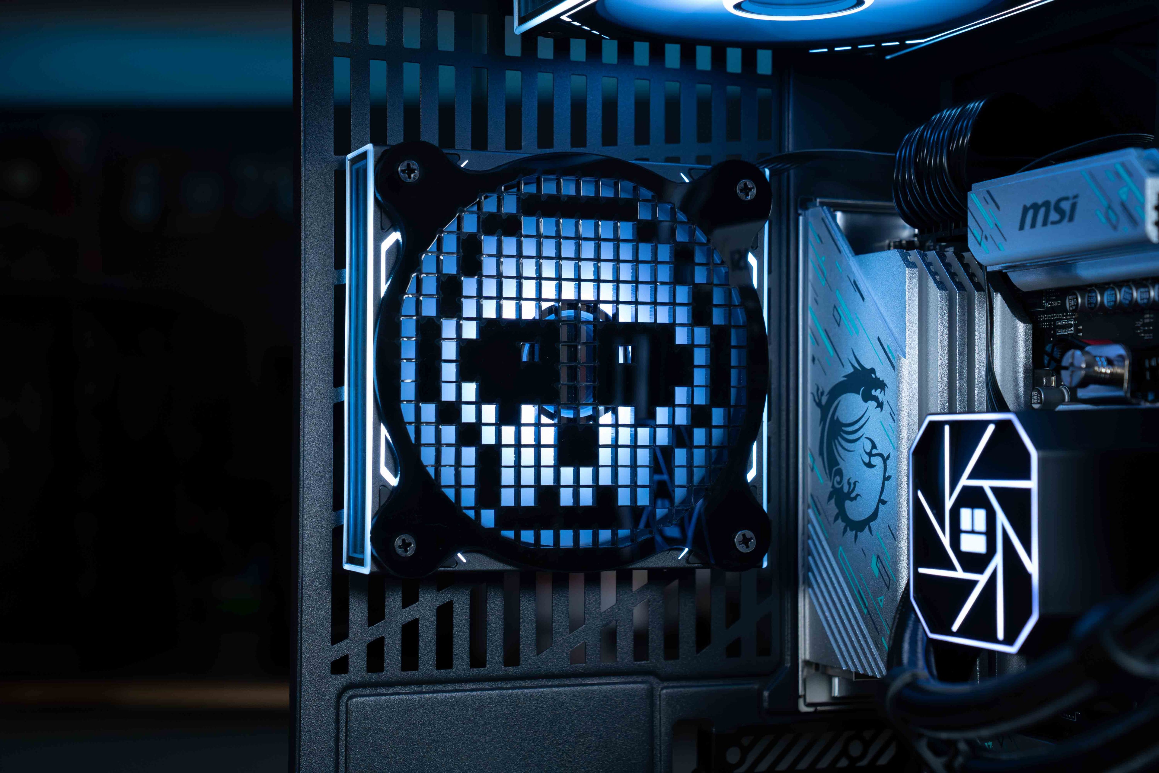 Skull Fan Grill