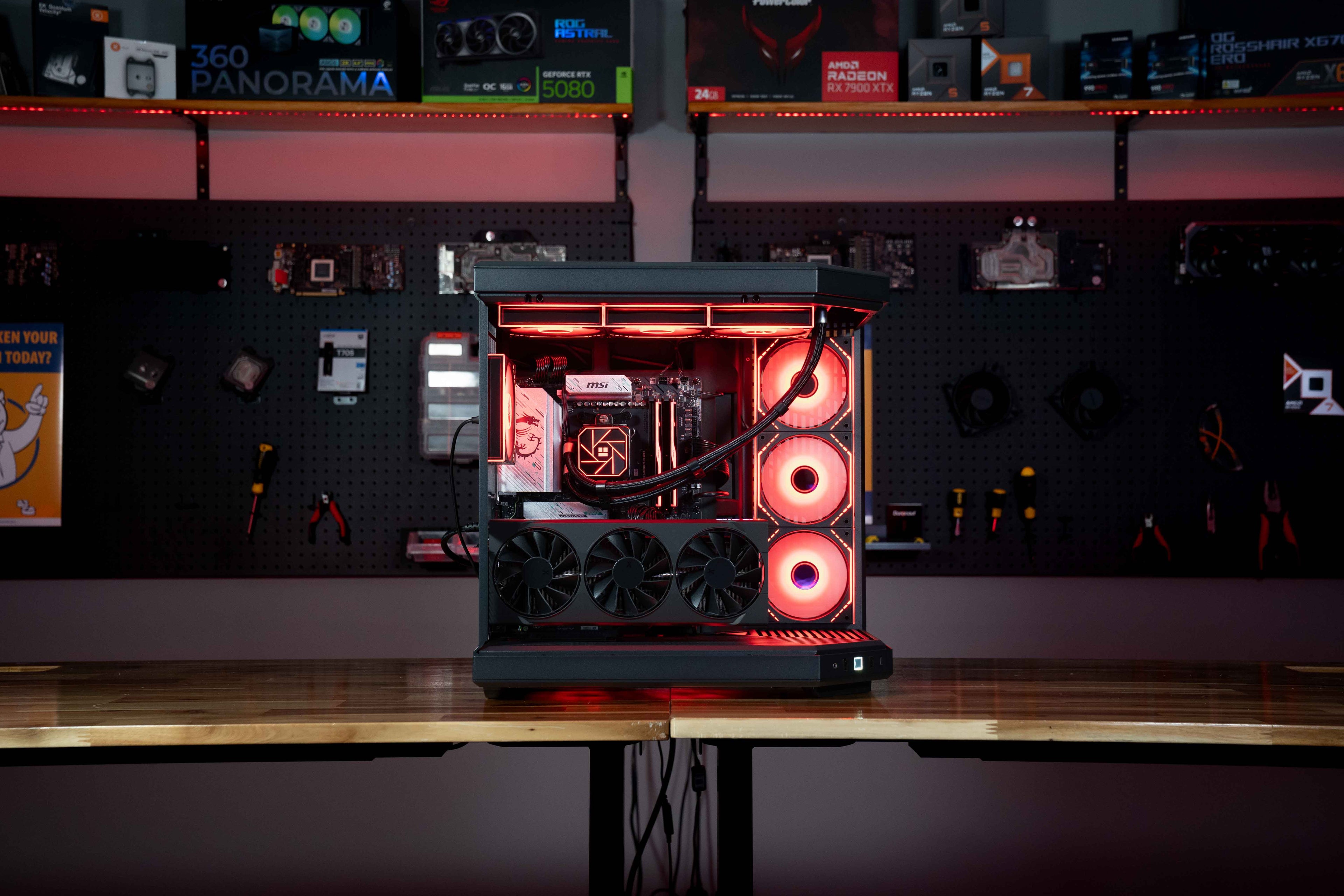 Prestige 4 - AMD 7800X3D, 9070 XT
