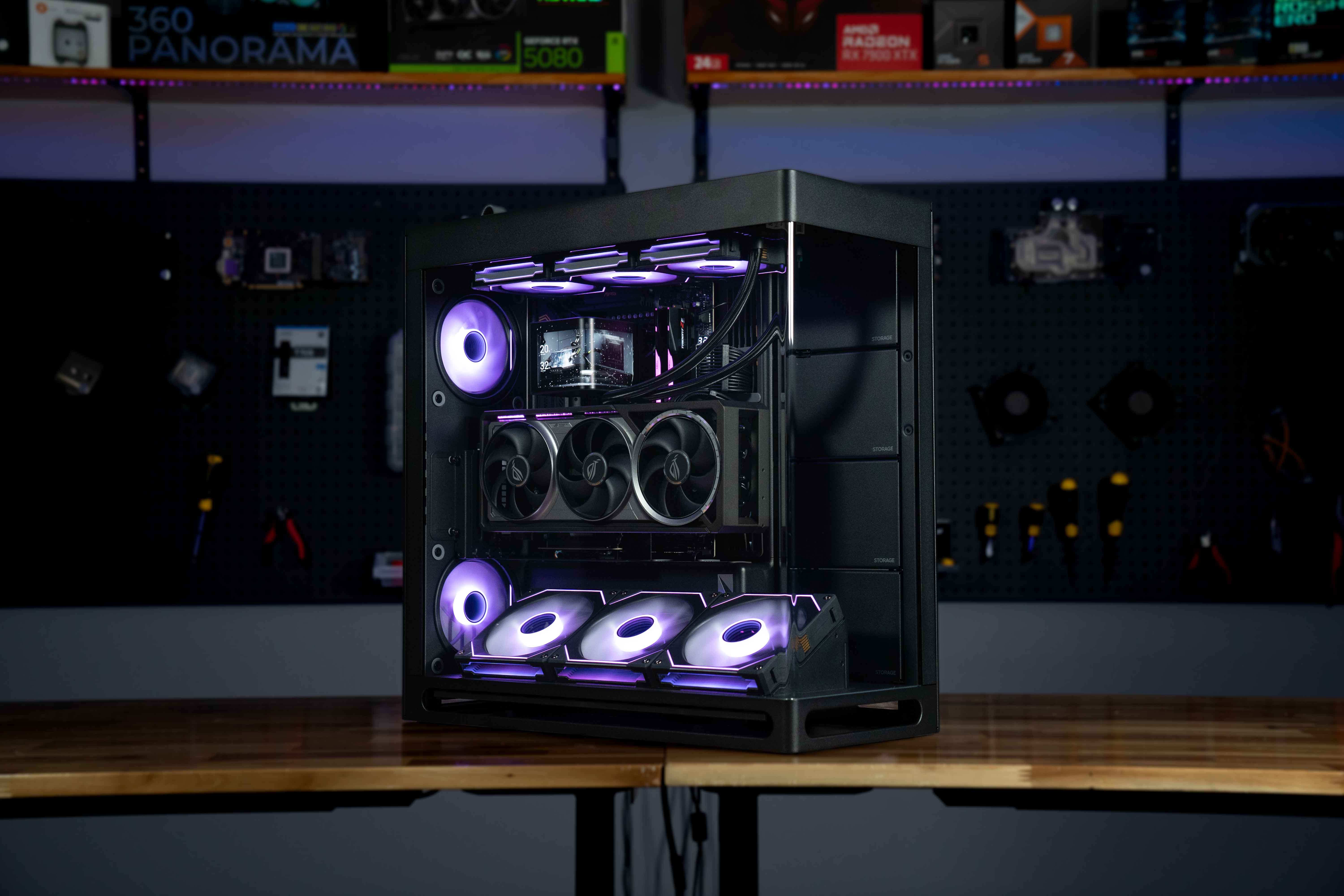 Prestige 5 - CPU: 9800X3D, RAM: 64GB 6400MHZ, GPU: 5080