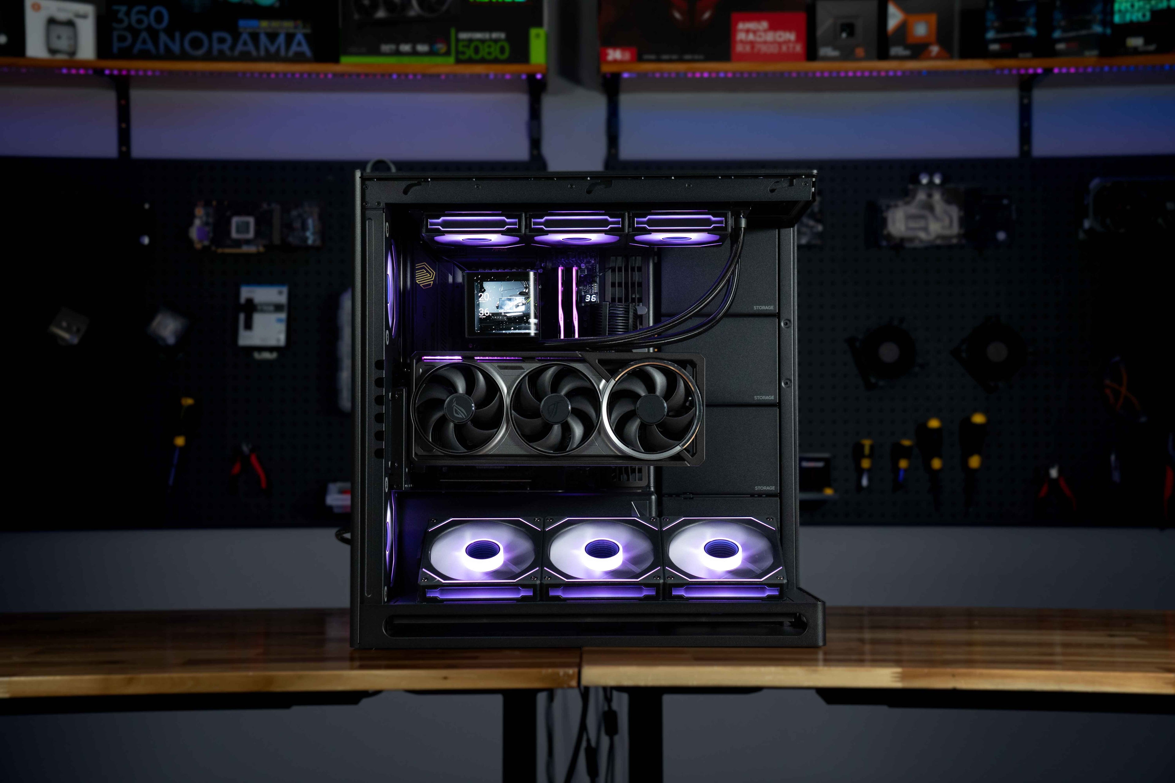 Prestige 5 - CPU: 9800X3D, RAM: 64GB 6400MHZ, GPU: 5080 ASTRAL OC, M.2: 6TB Storage