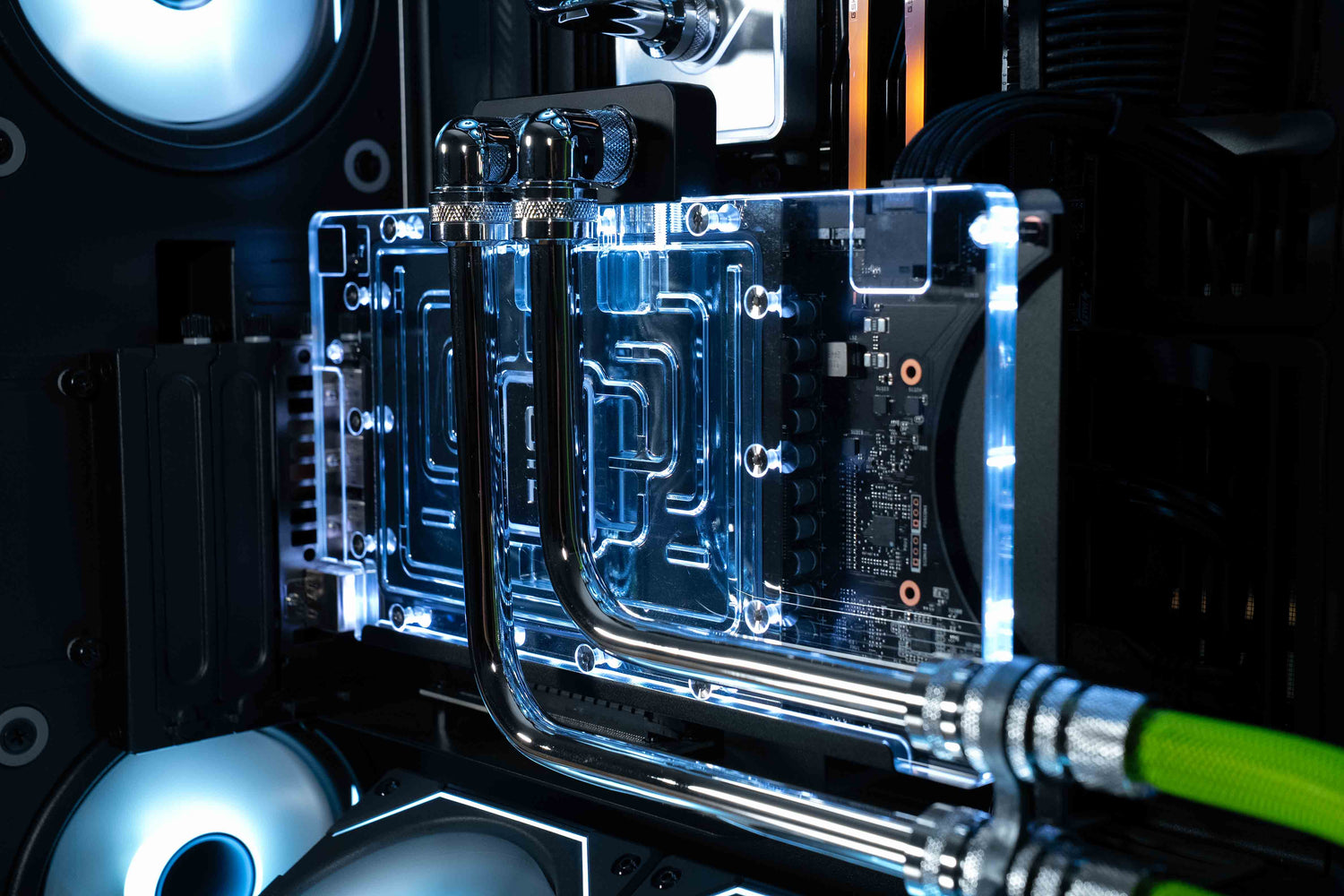 Open Loop - Overkill - AMD 9800x3d, 5080 Astral OC, 64gb 6000mhz Ram, 6tb Storage