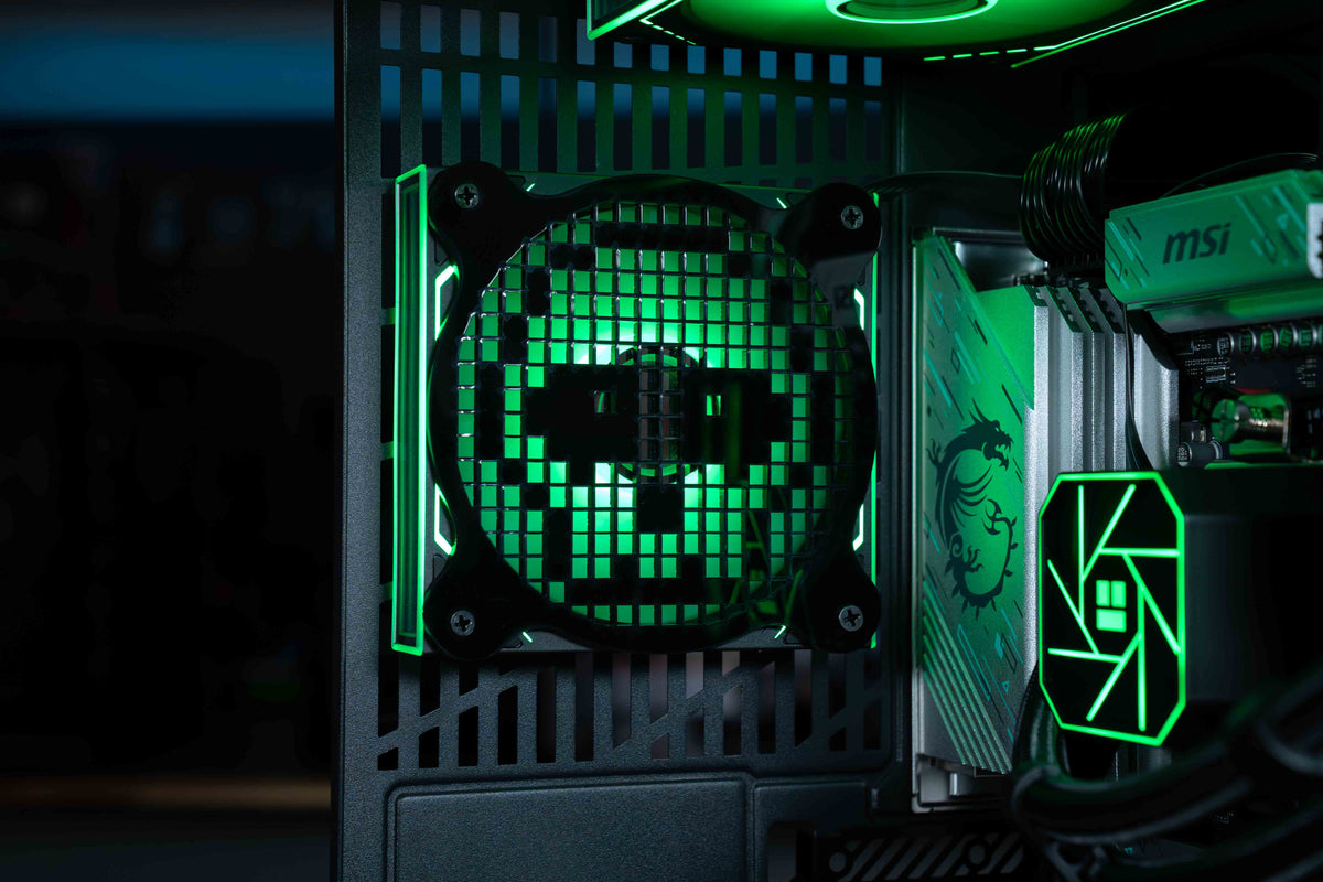 Grille Computer Skull Fan Grill – Prestige Computers