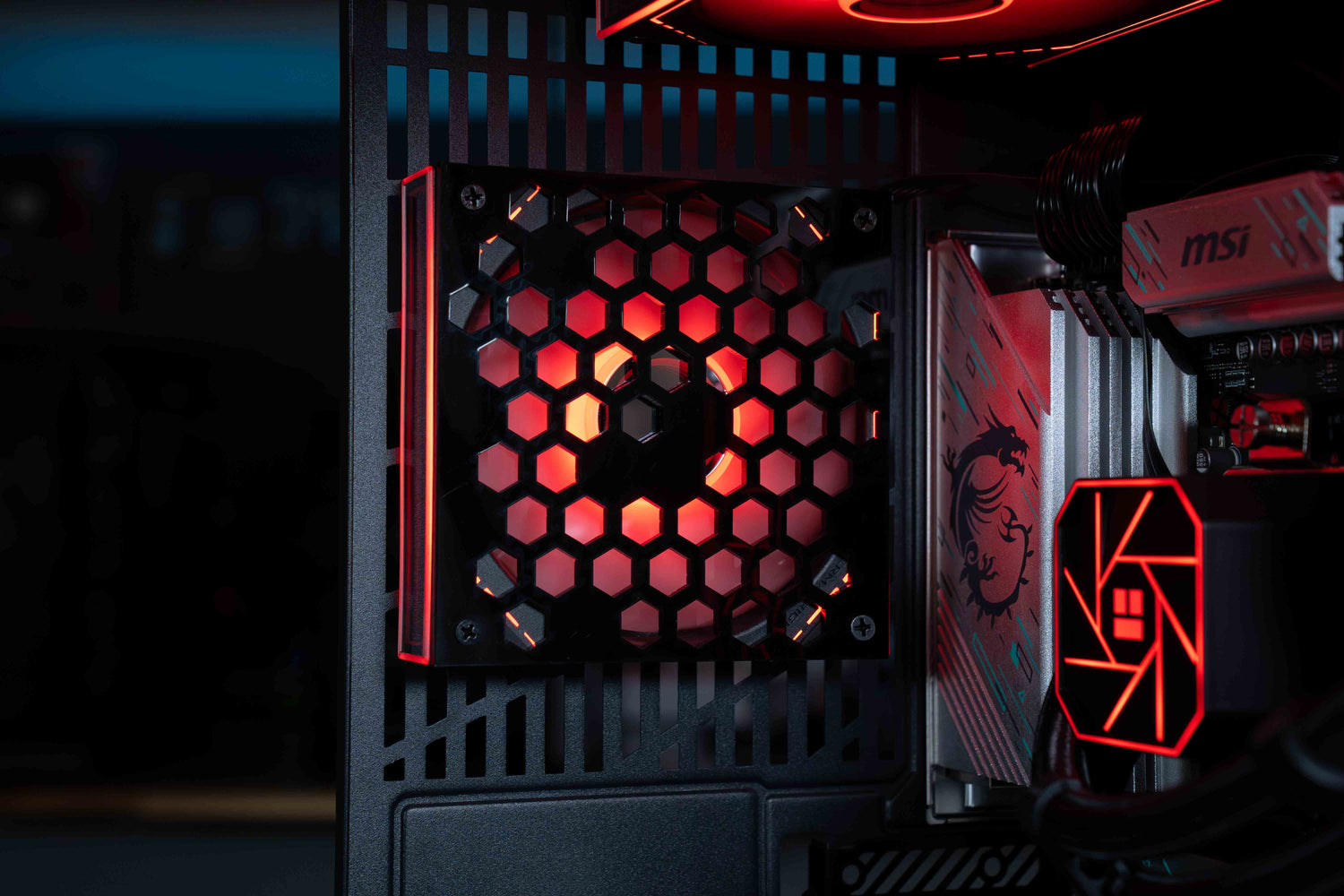 Honeycomb Fan Grill