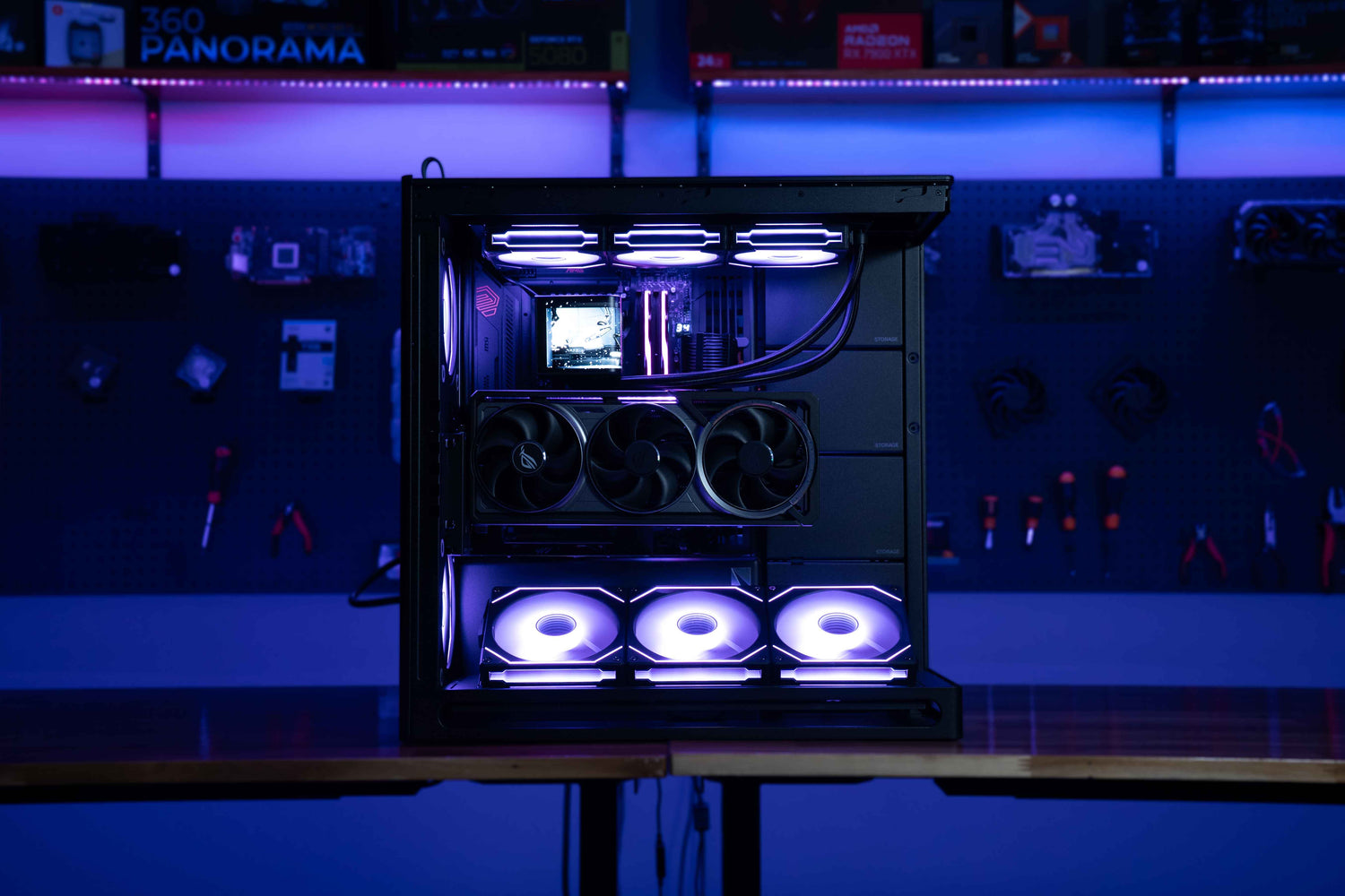 Prestige 5 - CPU: 9800X3D, RAM: 64GB 6400MHZ, GPU: 5080 ASTRAL OC, M.2: 6TB Storage