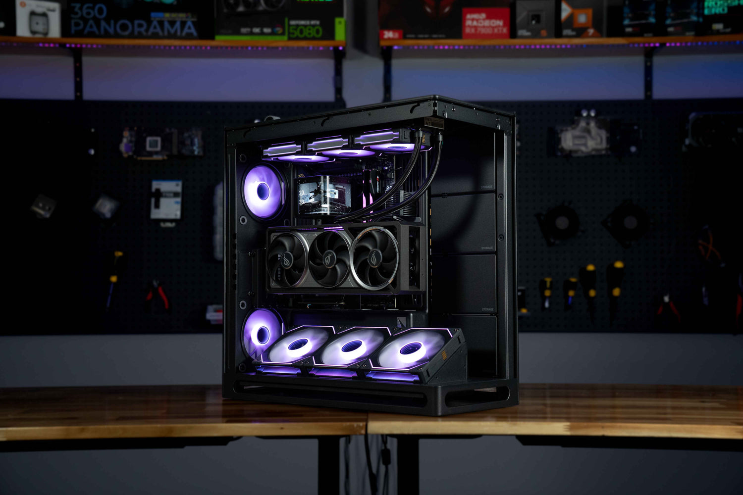 Prestige 5 - CPU: 9800X3D, RAM: 64GB 6400MHZ, GPU: 5080 ASTRAL OC, M.2: 6TB Storage
